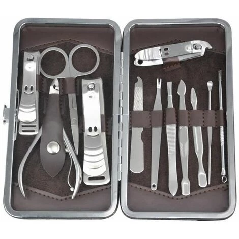 Maniküre Und Pediküre Set 12 Stück FUIENKO 1 Maniküre Und Pediküre Set 12 Stück FUIENKO