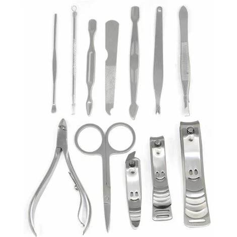 Maniküre Und Pediküre Set 12 Stück FUIENKO 2 Maniküre Und Pediküre Set 12 Stück FUIENKO – Bild 2