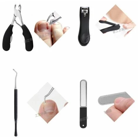 Nagelfeilensetschwarze Farbe FUIENKO 3 Nagelfeilensetschwarze Farbe FUIENKO – Bild 3