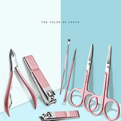 Professioneller Kosmetikkoffer Rosa 18 Stück FUIENKO 4 Professioneller Kosmetikkoffer Rosa 18 Stück FUIENKO – Bild 4