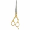 Friseurschere 23,5x8,5x1,5cm Gold FUIENKO