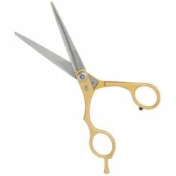 Friseurschere 23,5x8,5x1,5cm Gold FUIENKO -Angebote Schneidwerkzeug Store 56423410 3