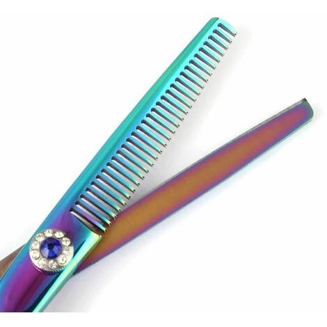 Effilierschere 17,5 Cm Farbig FUIENKO 4 Effilierschere 17,5 Cm Farbig FUIENKO – Bild 4