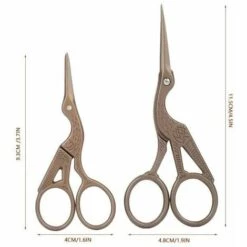 Vintage Nähschere Titan Schwarz Groß 2 Stück FUIENKO -Angebote Schneidwerkzeug Store 56423554 4