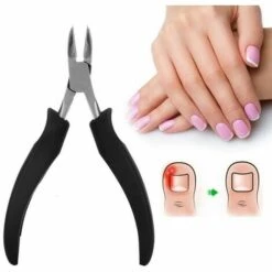 FUIENKO Nagelhautzange Edelstahl Nagelknipser Abgestorbene Haut Zange Nagelhaut Pediküre Cutter(Schwarz -Angebote Schneidwerkzeug Store 56424867 4