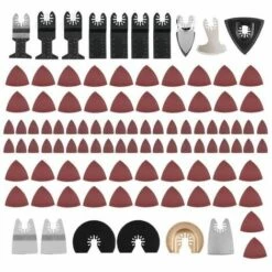 FUIENKO 100 Stück Oszillierende Klingen Universal-Sägeblätter Präzisionszahn-Sägeblätter