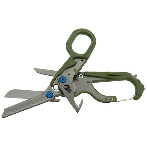 BENOBBY KIDS Multifunktionale Outdoor-Survival-Medizinwerkzeuge Raptor-Schere, 8-in-1-Multifunktions-Klapp-Trauma-Schere, Outdoor-Camping-Multifunktionsschere Mit Praktischer Scheide. 3 BENOBBY KIDS Multifunktionale Outdoor-Survival-Medizinwerkzeuge Raptor-Schere, 8-in-1-Multifunktions-Klapp-Trauma-Schere, Outdoor-Camping-Multifunktionsschere Mit Praktischer Scheide. – Bild 3