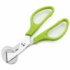 ILOVEMILAN 768200 Wachteleierschere, Edelstahl, Grün, 14 X 6 X 1 Cm