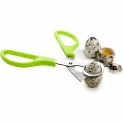 ILOVEMILAN 768200 Wachteleierschere, Edelstahl, Grün, 14 X 6 X 1 Cm -Angebote Schneidwerkzeug Store 57684324 4