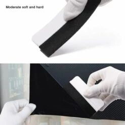 WERKZEUGE Vinylfolien-Installations-Applikator-Kits: Mini Soft Wrap Tint Squeegee 30 Grad Bastelmesser Mit Sicherheitskappe -Angebote Schneidwerkzeug Store 58427997 3