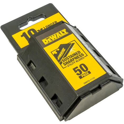 DeWalt Trapezklingen Mit Wolframcarbid-Beschichtung 50 Stk. Im Praktischem Spender 3 DeWalt Trapezklingen Mit Wolframcarbid-Beschichtung 50 Stk. Im Praktischem Spender – Bild 3