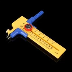 Thsinde Einstellbares Kompass-Cutter Circle Cutter Messer Für Papier/Folie/Leder/Handwerk Compass Circle Cutter