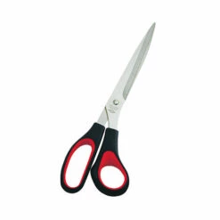 WEDO Schere 97610 25,5cm Edelstahl Softgriff Schwarz/rot - Schwarz/rot
