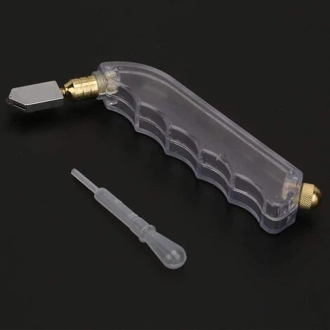 BARES Glass Cutter, Pis-tol Alloy Handle Handheld Oil Supply Glass Cutter Set For Cutting Ceramic Tiles Automatic Oiling 4 BARES Glass Cutter, Pis-tol Alloy Handle Handheld Oil Supply Glass Cutter Set For Cutting Ceramic Tiles Automatic Oiling – Bild 4