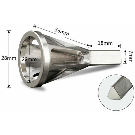 THSINDE Fase, Angler, Fase, Angler, Dreieck, Sechskant, Spannfutter, Bohrer, Fase, Werkzeug Schwarzer Sechskant 5 THSINDE Fase, Angler, Fase, Angler, Dreieck, Sechskant, Spannfutter, Bohrer, Fase, Werkzeug Schwarzer Sechskant – Bild 5