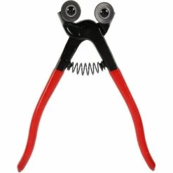 BEARSU Fliesenzange, Glasschneiderzange, Fliesenschneider, Für Keramik, Andere Verschiedene Materialien, Geschnittene Glasfliesen (rot)