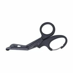 BEARSU Medizinische Schere, Medizinische Verbandschere Edelstahl Gazeschere Gebogen EMT 7,2 Zoll Für Arzt Oder Krankenschwester, Notaufnahme Oder Outdoor-Camp (Schwarz) -Angebote Schneidwerkzeug Store 59194918 3