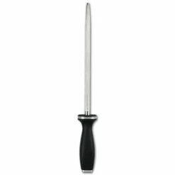 ZWILLING Wetzstahl, 23 Cm | Schwarz | Verchromt (32567-231-0)