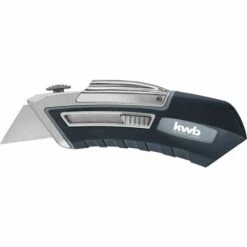 KWB Ausziebares Trapezklingen-Messer Mit Kunststoff-Gürtelklip, 115/145 Mm - 013200