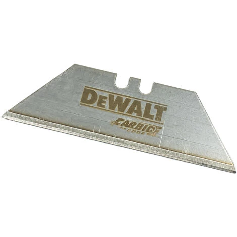 DeWalt Trapezklingen Mit Wolframcarbid-Beschichtung 5 Stk. Universal-Cuttermesser Klingen 2 DeWalt Trapezklingen Mit Wolframcarbid-Beschichtung 5 Stk. Universal-Cuttermesser Klingen – Bild 2