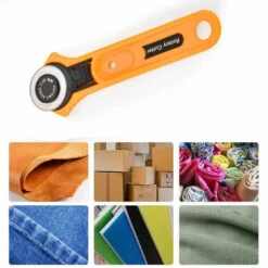 QERSTA 28 Mm Patchwork-Walzenmesser, Schneidemesser Für Stoff, Leder, Papier, Bastelstoffe, Rotationsschneider -Angebote Schneidwerkzeug Store 59920193 4