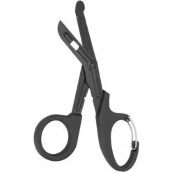 WERKZEUGE Medizinische Verbandschere, Traumaschere, Verbandschere Aus Edelstahl, Gebogen Unsichtbar (Schwarz)