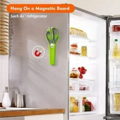 BF Multifunktionale Küchenschere Feiner Edelstahl Geflügelschere Mehrzweck Fleischschere Flaschenöffner (Grün) -Angebote Schneidwerkzeug Store 60668205 4