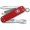 VICTORINOX Taschenmesser Classic Precious Alox Kollektion 5 Funktionen Rot