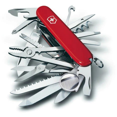 VICTORINOX Swiss Champ Offiziersmesser 1.6795 Taschenmesser 33 Funktionen Rot 2 VICTORINOX Swiss Champ Offiziersmesser 1.6795 Taschenmesser 33 Funktionen Rot – Bild 2
