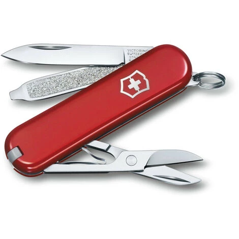 VICTORINOX Classic SD Taschenmesser 0.6223.G 7 Funktionen Maniküre 1 VICTORINOX Classic SD Taschenmesser 0.6223.G 7 Funktionen Maniküre