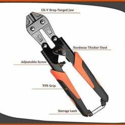 THSINDE Zange Mit Gummigriff Für Stahldrahtkettenfeder Minibolzen Und Drahtschneider Mit Bequemem Weichem Gummigriff -Angebote Schneidwerkzeug Store 61233565 4