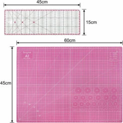 UISEBRT UISRBRT Rollschneider Set - 45mm Komplett Rollmesser DIY Stoffschneider Tool Kit Mit Rollklinge, A2 Schneidematte, Patchwork-Lineal, 20 Stoffclips + 5 Ersatzklingen Für Stoff, Papier, Leder 7 UISEBRT UISRBRT Rollschneider Set - 45mm Komplett Rollmesser DIY Stoffschneider Tool Kit Mit Rollklinge, A2 Schneidematte, Patchwork-Lineal, 20 Stoffclips + 5 Ersatzklingen Für Stoff, Papier, Leder -Angebote Schneidwerkzeug Store 61240902 3