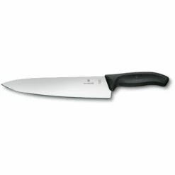 VICTORINOX Swiss Classic Tranchiermesser 6.8003.25G Extra Lang 25 Cm Schwarz