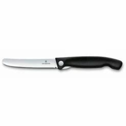 VICTORINOX Swiss Classic Gemüsemesser Faltbarer Griff Messer Gerader Schliff Schwarz - Schwarz -Angebote Schneidwerkzeug Store 62648567 3