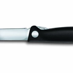 VICTORINOX Swiss Classic Gemüsemesser Faltbarer Griff Messer Gerader Schliff Schwarz - Schwarz -Angebote Schneidwerkzeug Store 62648567 4