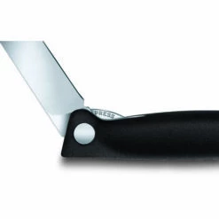VICTORINOX Swiss Classic Gemüsemesser Faltbarer Griff Messer Gerader Schliff Schwarz - Schwarz -Angebote Schneidwerkzeug Store 62648567 5