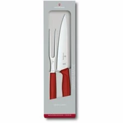 VICTORINOX Swiss Classic Tranchier Set 2-teilig Tranchiermesser Fleischgabel