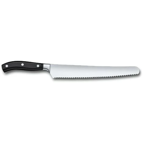 VICTORINOX Grand Maître Brot- Und Konditormesser 26 Cm Wellenschliff Schwarz - Schwarz 3 VICTORINOX Grand Maître Brot- Und Konditormesser 26 Cm Wellenschliff Schwarz - Schwarz – Bild 3