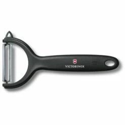 VICTORINOX Sparschäler 7.6079 Mit Zackenschliff Tomaten- Und Kiwischäler Schwarz - Schwarz