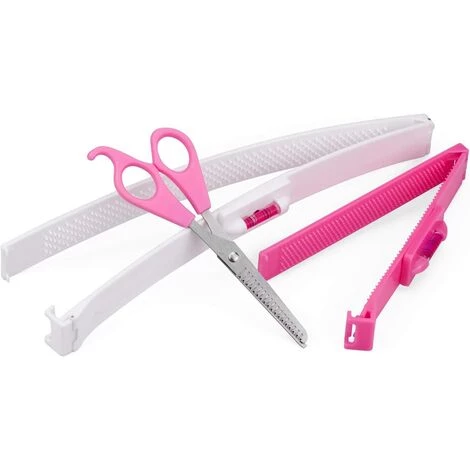 BARES Haarspange, Set Haarschneide-Nivellierungsclips Und Fransenschere, Haarstyling-Werkzeuge Zum Selbermachen DIY Trimmer 5 BARES Haarspange, Set Haarschneide-Nivellierungsclips Und Fransenschere, Haarstyling-Werkzeuge Zum Selbermachen DIY Trimmer – Bild 5