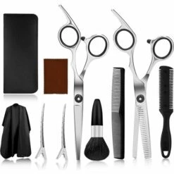 GDRHVFD Friseurschere Effilierschere Friseurschere Haarschneide-Set