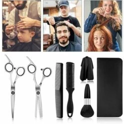 GDRHVFD Friseurschere Effilierschere Friseurschere Haarschneide-Set -Angebote Schneidwerkzeug Store 63791146 4