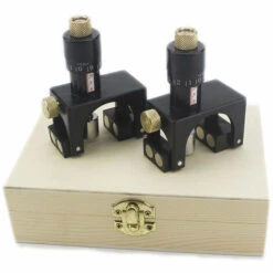 LIFCAUSAL 2 STÜCKE Flachhobel Fräser Ausrichtungswerkzeug Präzise Positionierung Hobel Kalibrierungseinstellung Höhenverstellbarer Hobel