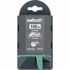 Wolfcraft Trapezklingen Profi 0,65 X 61 Mm Wolfcraft Profi Trapezklingen 07600511470141 Wolfcraft Trapezklingen