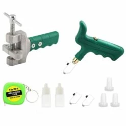 Manuelle Glasschneider Fliesenschneider Schneidwerkzeuge, 10-teiliges Diamant-Glasschneider-Set Manuelles Fliesenschneider-Werkzeug-Set Für Spiegel-, Fenster- Und Palettenschneidwerkzeuge