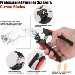 WERKZEUGE Handschere Mit Edelstahlklingen Und Verriegelungsmechanismus Für Äste Und Blumen -Angebote Schneidwerkzeug Store 63915043 3