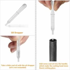 WERKZEUGE Professioneller Glasschneider, Glasschneidewerkzeug, Geschmiertes Wolframkarbid-Schneidrad, Schneidet 3–12 Mm Glas, Spiegel, Fliesen Und Buntglas -Angebote Schneidwerkzeug Store 63918364 3