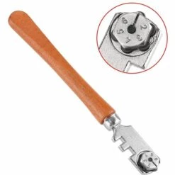 WERKZEUGE 130 Mm Glasschneider Mit 6 Professionellen Rädern – Perfekt Zum Schneiden Und Markieren Von Glasflaschen, Spiegeln, Fenstern, Regalen Usw. -Angebote Schneidwerkzeug Store 63918397 4