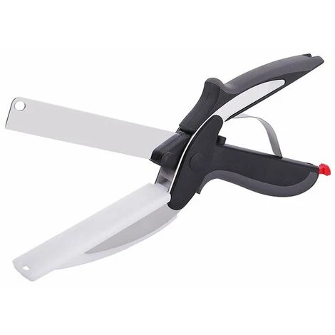 WERKZEUGE Cleverer Cutter, 2-in-1-Chopper-Cutter Und Multifunktions-Küchenschere Ersetzen Ihre Küchenmesser Und Ihr Schneidebrett 5 WERKZEUGE Cleverer Cutter, 2-in-1-Chopper-Cutter Und Multifunktions-Küchenschere Ersetzen Ihre Küchenmesser Und Ihr Schneidebrett – Bild 5
