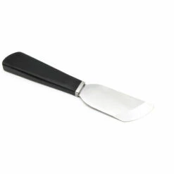 LIFCAUSAL Tragbarer Lederausdünnungsschneider Multifunktionaler Holzgriff Chromstahlschneider Haushalt DIY Pflanzlich Gegerbtes Lederhandwerk Ausdünnungsschaufel Kantenschneider (schräge Kanten)